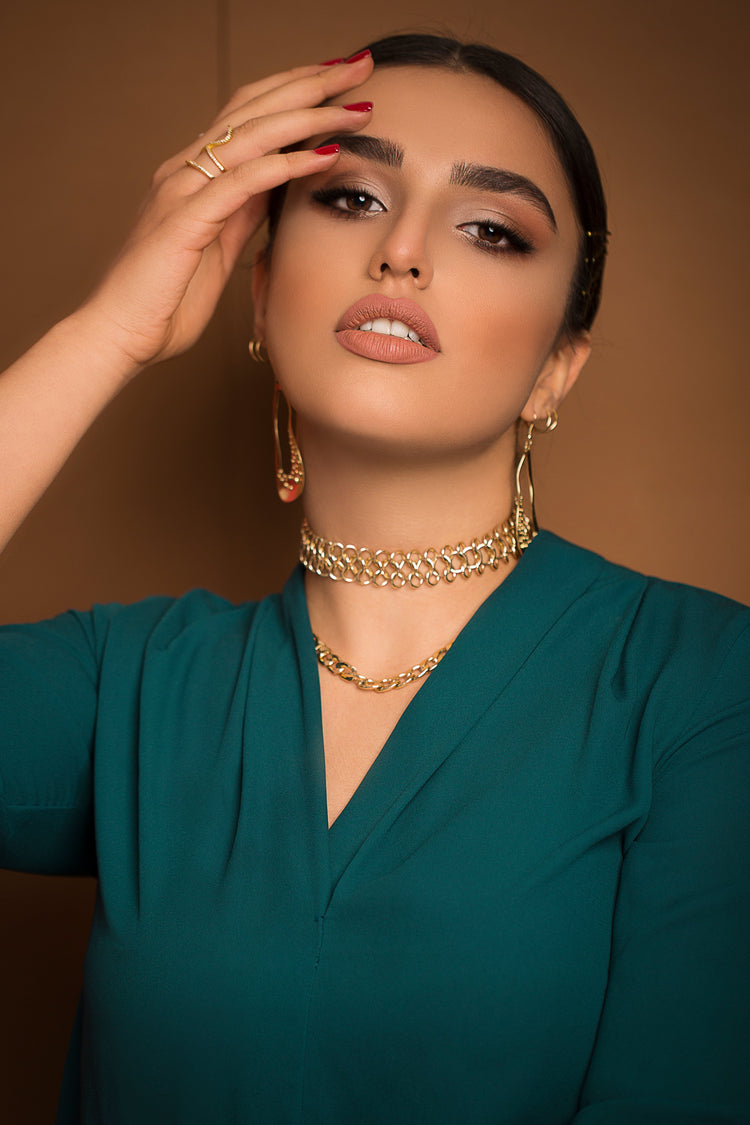 18K Gold Plated Necklaces Dubai | Waterproof Non-Tarnish Luxury